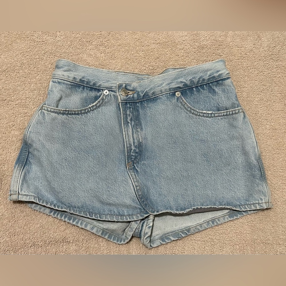 Zara denim skort